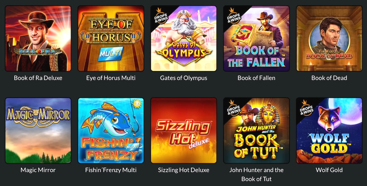 JackpotPiraten Spieleauswahl: Slots und Casino Games